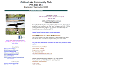 Desktop Screenshot of collinslakewa.org